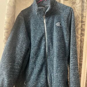 The North Face Blue Teddy Jacket